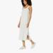 Madewell Dresses | Madewell Linen Cotton Princess Seamed Midi Dress | Color: White | Size: Xs