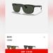 Ray-Ban Accessories | Men’s Ray-Bans Rb 4226. Lenses:Green Classic Frame: Black On Transparent. | Color: Black | Size: Os