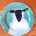 Anthropologie Dining | Anthropologie Holly Green Farm Dessert/Salad Plate-Sheep | Color: Green | Size: Os