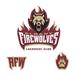Fathead Albany FireWolves Three-Pack X-Large Logo Removable Wall Decal Set