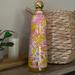 Lilly Pulitzer Dining | Lilly Pulitzer Squeeze The Day Stainless Steel Water Bottle | Color: Pink/Yellow | Size: 24 Oz