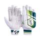 KOOKABURRA Kahuna 4.1 Batting Gloves - y l/h, White/Lime