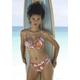Bikini-Hose SUNSEEKER "Suva" Gr. 42, N-Gr, rot (rostrot bedruckt) Damen Badehosen Ocean Blue