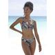 Bikini-Hose SUNSEEKER "Suva" Gr. 38, N-Gr, schwarz (schwarz bedruckt) Damen Badehosen Ocean Blue