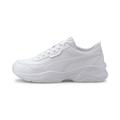 Laufschuh PUMA "Cilia Mode Sneakers Damen" Gr. 41, grau (white silver gray) Schuhe Damen