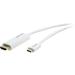 Kramer USB Type-C Male to HDMI Male Cable (White, 15') C-USBC/HM-15