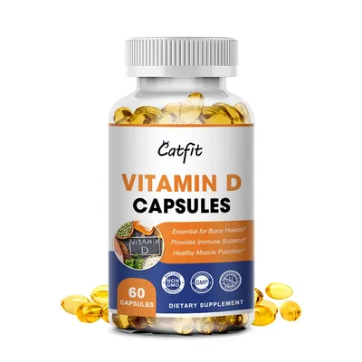 Capsule de vitamine D Catfit anti-jardins santé et soins énergétiques Sophia santé absorption de