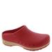 Dansko Kane - Womens Euro 37 US 6.5 - 7 Red Slip On Medium