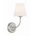 Crystorama Sylvan 13 Inch Wall Sconce - 2441-OP-BN