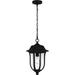 Quoizel Mulberry 18 Inch Tall Outdoor Hanging Lantern - MUL1909MBK