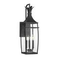 Savoy House Montpelier 25 Inch Tall 3 Light Outdoor Wall Light - 5-765-BK