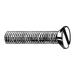 ZORO SELECT U24540.031.0075 5/16"-18 x 3/4 in Slotted Flat Machine Screw, Zinc