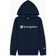 CHAMPION Kinder Kapuzensweat Hooded Sweatshirt, Größe S in Blau