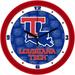 Louisiana Tech Bulldogs 11.5'' Suntime Premium Glass Face Dimension Wall Clock