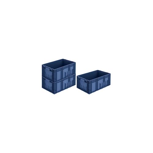 PROREGAL 3x VDA KLT Kleinladungsträger mit Verbundboden | HxBxT 28x40x60cm | 48 Liter | KLT, Transportbox, Transportbehälter, Stapelbehälter
