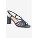 Women's Gretta Sandals by Bella Vita in Navy Leather (Size 8 M)