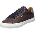 Pepe Jeans Herren Kenton Court Sneaker, Brown (Brown), 40 EU