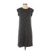 Philosophy Republic Clothing Casual Dress - Shift: Gray Marled Dresses - Women's Size Small