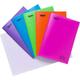 3 x 10 x A4 Strong Plastic Notepads Feint Ruled 80 Page Lined Paper Exercise Notepad