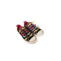 Converse Shoes | Converse Rainbow Lace Low Top 13 Sneakers No Tie | Color: Black | Size: 13g