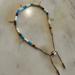 Madewell Jewelry | Madewell Adjustable Bracelet In Cream, Teal, Brown, And Gold. | Color: Blue/Brown | Size: Os