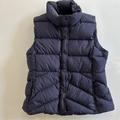 J. Crew Jackets & Coats | J. Crew Navy Down Puffer Vest, Size L | Color: Blue | Size: L