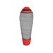 ALPS Mountaineering Zenith +30 Degrees Sleeping Bag Regular Gray/Red 4301642