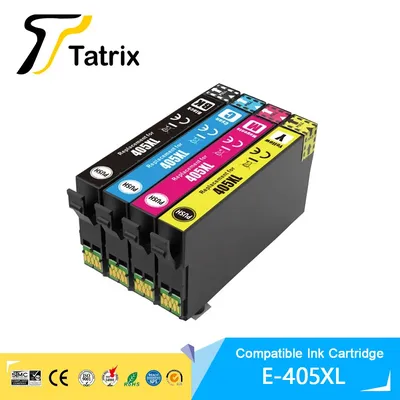 Tatrix pour Epson 405XL C13T05Hagglom10 Cartouche d'encre pour imprimante compatible pour Epson