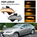 Clignotants dynamiques à LED clignotants rétroviseurs latéraux lampes pour Lexus CT 200h ES 250