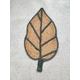 Leaf Floor Rugs-Jute Rug-Kitchen Rug-Entry Door Mat Rug-Jute Mat-Living Room Coffee Table Foot Pad-Bedside Rug-Bathroom Rug-Home Decor