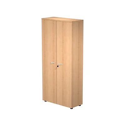 Armoire haute Pronto - L.80 x H.180 cm - 2 portes - Hêtre