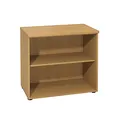 Meuble bas NF Environnement sans portes - H.72 x L. 80 x P. 48 cm - Hêtre