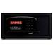 Mesa Safe MH101E-BLK-KA 0.4 cu ft Hotel Safe All Steel with Electronic Lock Keyed Alike Black