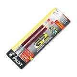 Pilot 77234 Refill for G2 Gel Dr. Grip Gel/Ltd ExecuGel G6 Q7 Extra Fine Red 2/Pack