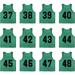 YOUI-GIFTS Set of 12 Numbered (13-24) Soccer Vests/Sport Pinnies/Training Bibs with Free Carry Bag