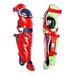 All-Star Sports S7 Axis Pro Adult Baseball Catcher Padded Leg Guards Red/Blue