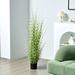 Primrue Artificial Faux Foliage Grass in Pot Plastic in Black | 59 H x 6.3 W x 6.3 D in | Wayfair 24D29CCE5819453483DC95F87DEFB55E