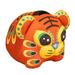 Creative Tiger Mascot Doll Delicate Plush Tiger Doll Printing Tiger Doll