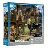 Ceaco - Thomas Kinkade - DC Comics - Batman Gotham City - 1000 Piece Interlocking Jigsaw Puzzle