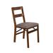 Classic Back Wood Folding Chairs, Set Of 2 by Stakmore in Fruitwood