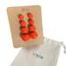 J. Crew Jewelry | Nwt J. Crew Love Knot Drop Earrings & Dust Bag- Vibrant Orange | Color: Orange/Red | Size: Os