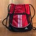 Adidas Bags | Adidas Gym / Exercise Drawstring Bag Red And Black Combination | Color: Black/Pink | Size: Os