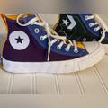 Converse Shoes | Converse Ctas Hi Unt1tl 3d Men's Sneakers, New Multicolor | Color: Green/Purple | Size: 5