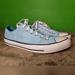 Converse Shoes | Converse Chuck Taylor Low Top Light Aqua Blue Mens 8 Womens 10 Chucks Mens 8 | Color: Blue | Size: 10