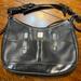 Dooney & Bourke Bags | Dooney & Bourke Leather Shoulder Bag | Color: Black/Gold | Size: Os