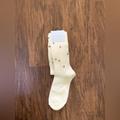Anthropologie Accessories | Anthropologie Socks | Color: White | Size: One Pair