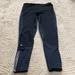 Athleta Pants & Jumpsuits | Athleta S Black Fleece Lined Compression Workout Zip Leg Pants Zip Ankles | Color: Black | Size: S