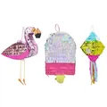 Petite piñata conique colorée cadeaux pour fêtes d’anniversaire fêtes scolaires décorations