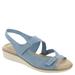 Easy Street Bound - Womens 9 Blue Sandal W2