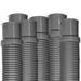 Puri Tech Heavy Duty Above Ground Filter Hose 1.25 in x 3 ft - 6 Pack Gray